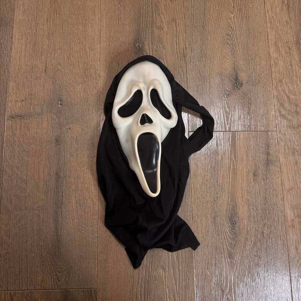 Fun World Ghost Face Mask Scream Horror Costume S9206